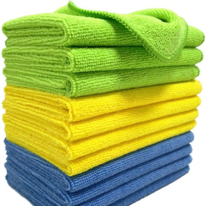 Microfiber Automotive Multi Groups Cleaning Cloth مع شعار - Juhao