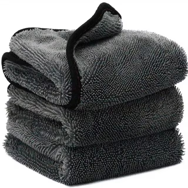 Serviettes de nettoyage de voiture en microfibre automobile - JUHAO
