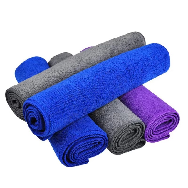Serviettes de voiture en microfibre pour d&eacute;tails automobiles - JUHAO