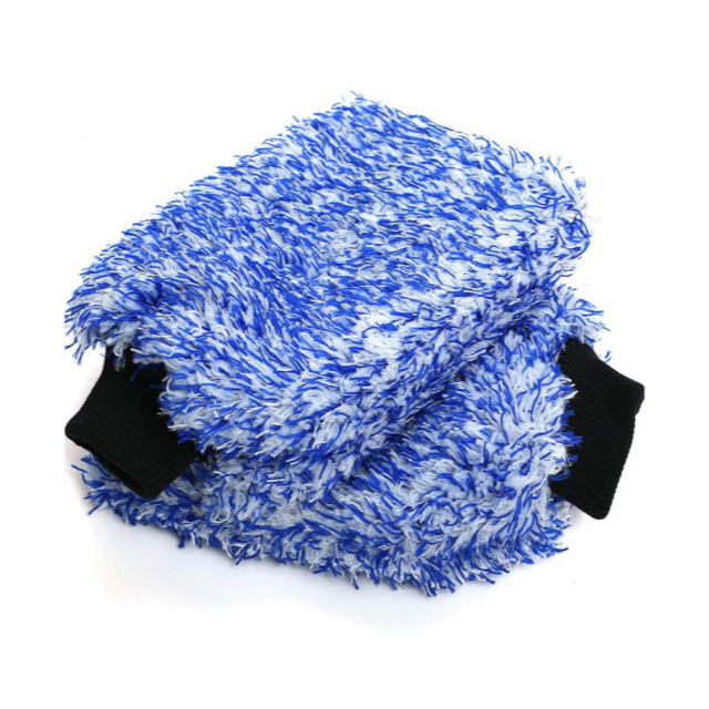 Yumuşak Araba Bakımı Mikrofiber Emici Peluş Temizleme Eldivenleri - Juhao