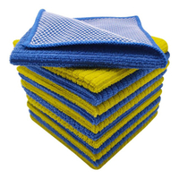 Produtos de limpeza para cozinha em pano de malha de microfibra de face &uacute;nica - JUHAO