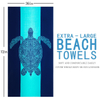  Serviette de plage en microfibre absorbante et anti-sable de haute qualit&eacute; - JUHAO