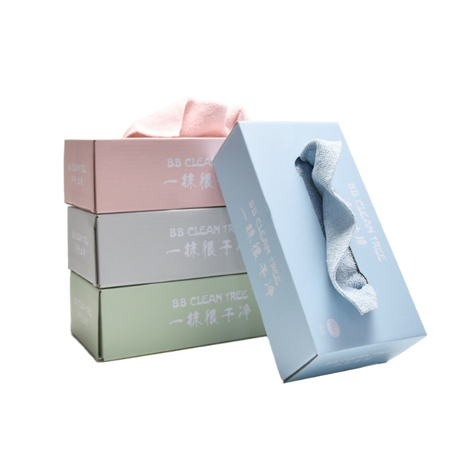 قماش تنظيف المطبخ القابل للتصرف من الألياف الدقيقة في درج محاصر - JUHAO