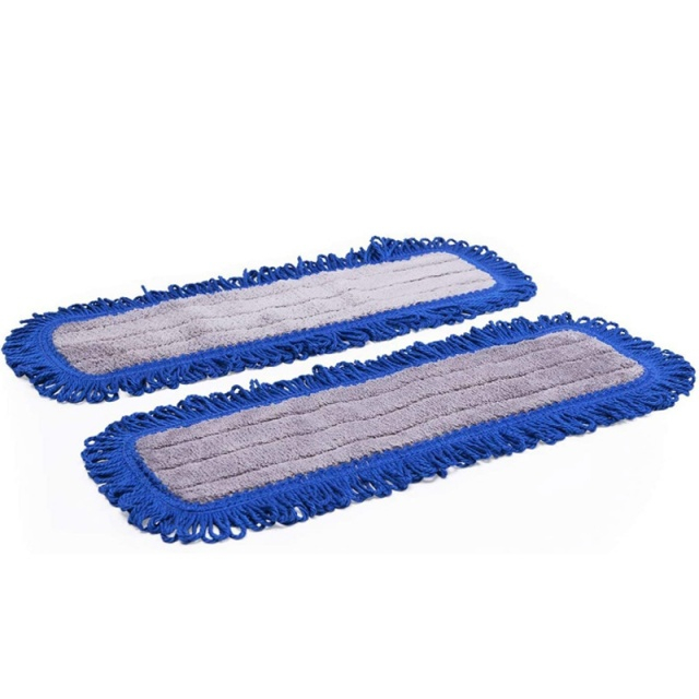 Recharge de vadrouille &agrave; poussi&egrave;re en microfibre commerciale - JUHAO