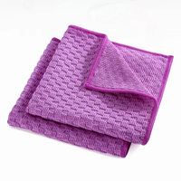 Tissu de nettoyage de serviette en verre en verre microfibre - Juhao