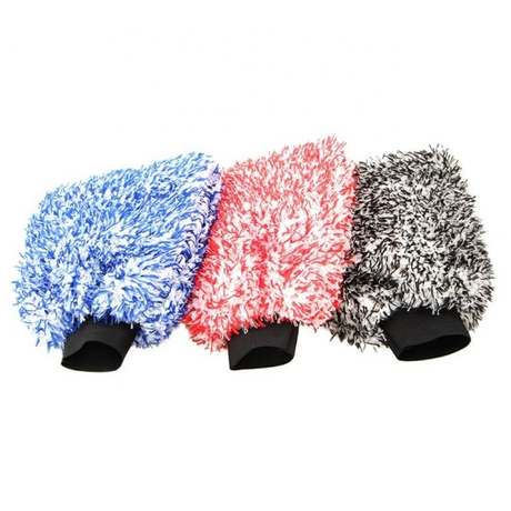 ソフトカーケアマイクロファイバー吸収性プラッシュクリーニンググローブ - JUHAO