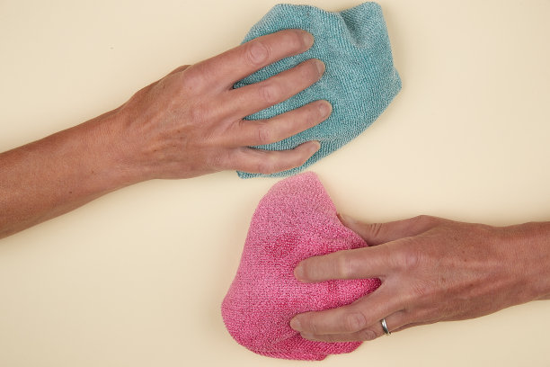 竹とマイクロファイバーのフェイスクロス