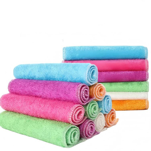 Pa&ntilde;os de limpieza de bamb&uacute; reutilizables