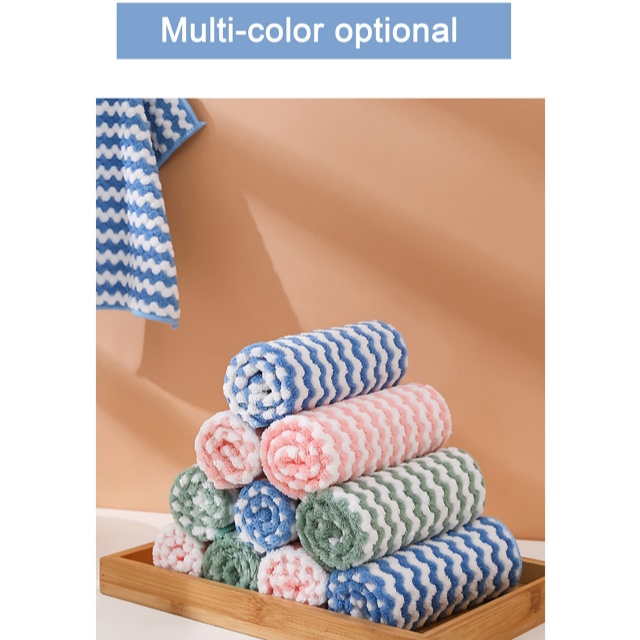 Mikrofiber Ev Mutfak Temizleme Bulaşık Bezi - JUHAO