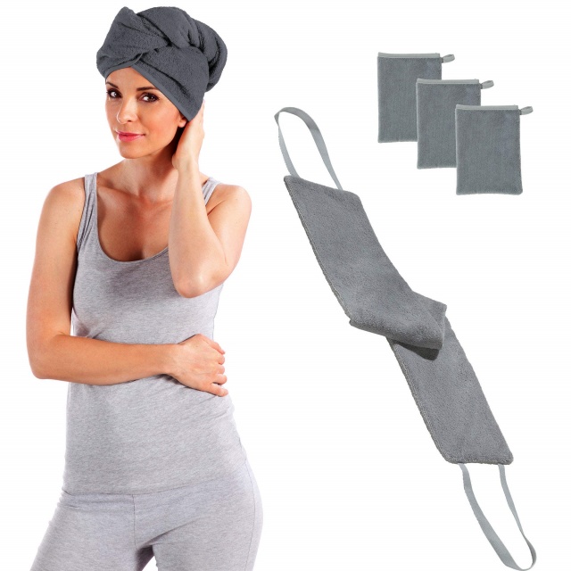Serviette pour cheveux secs super absorbante