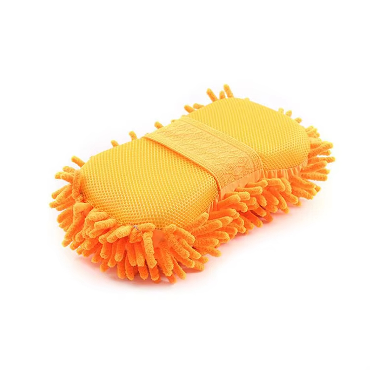 Microfiber Chenille Sponge Mitts Car Windows 세탁 장갑 - Juhao