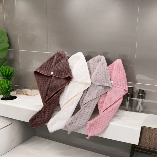 Serviette en Microfibre pour Cheveux Boucl&eacute;s - JUHAO