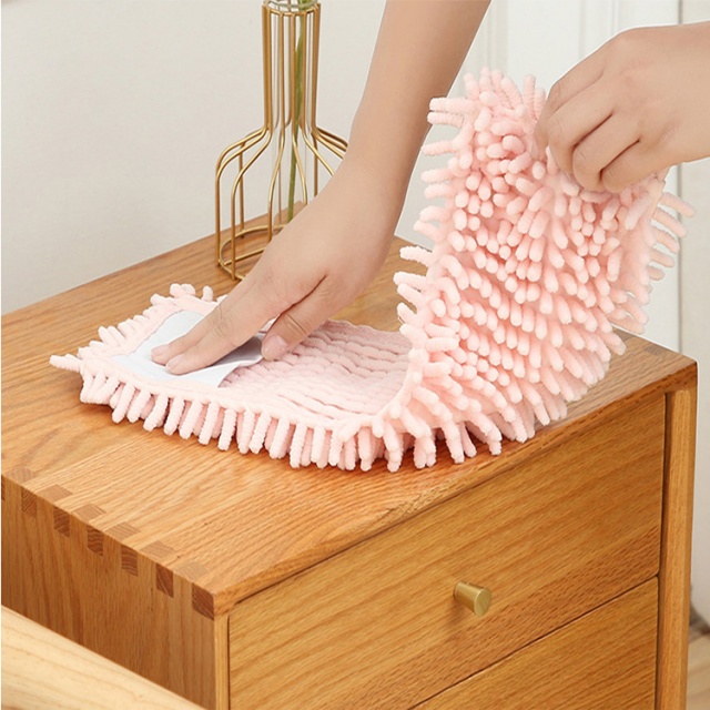 Vadrouille de nettoyage domestique en microfibre chenille - JUHAO