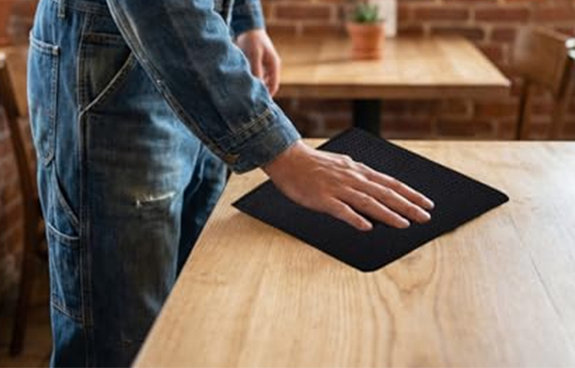 Verbesserte Absorptioun mat Waffelweave