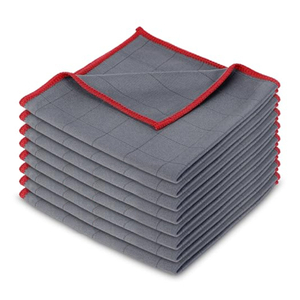 Pano de limpeza de espelho de microfibra 12 'x 12'